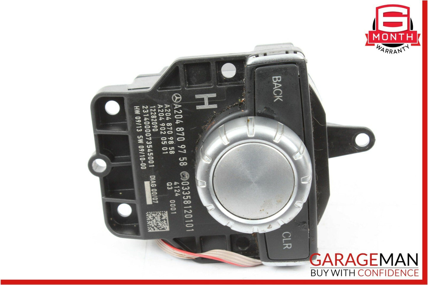 12-14 Mercedes W204 C250 E350 Console Head Unit Controller Knob Multi Switch