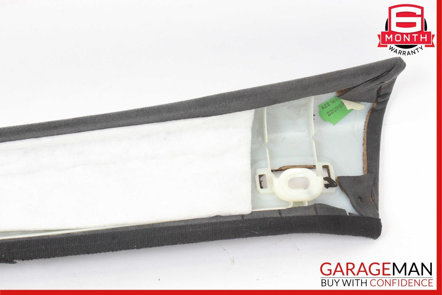 07-13 Mercedes W221 S550 S63 AMG Right Passenger B-Pillar Cover Trim Suede OEM