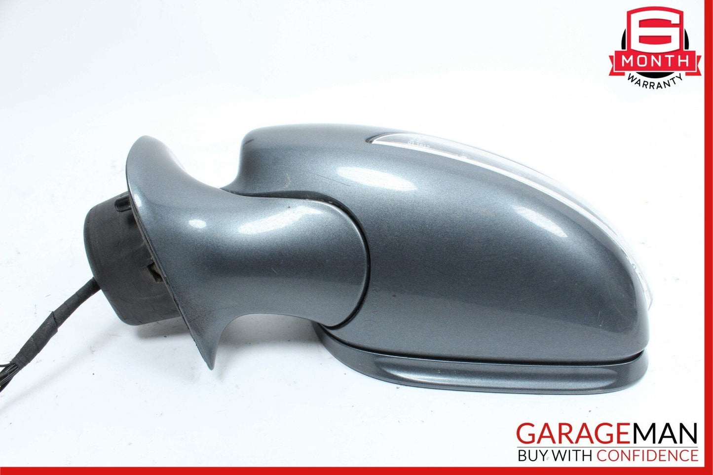 07-09 Mercedes W211 E350 E500 Front Left Side Mirror Door Rear View Flintgray