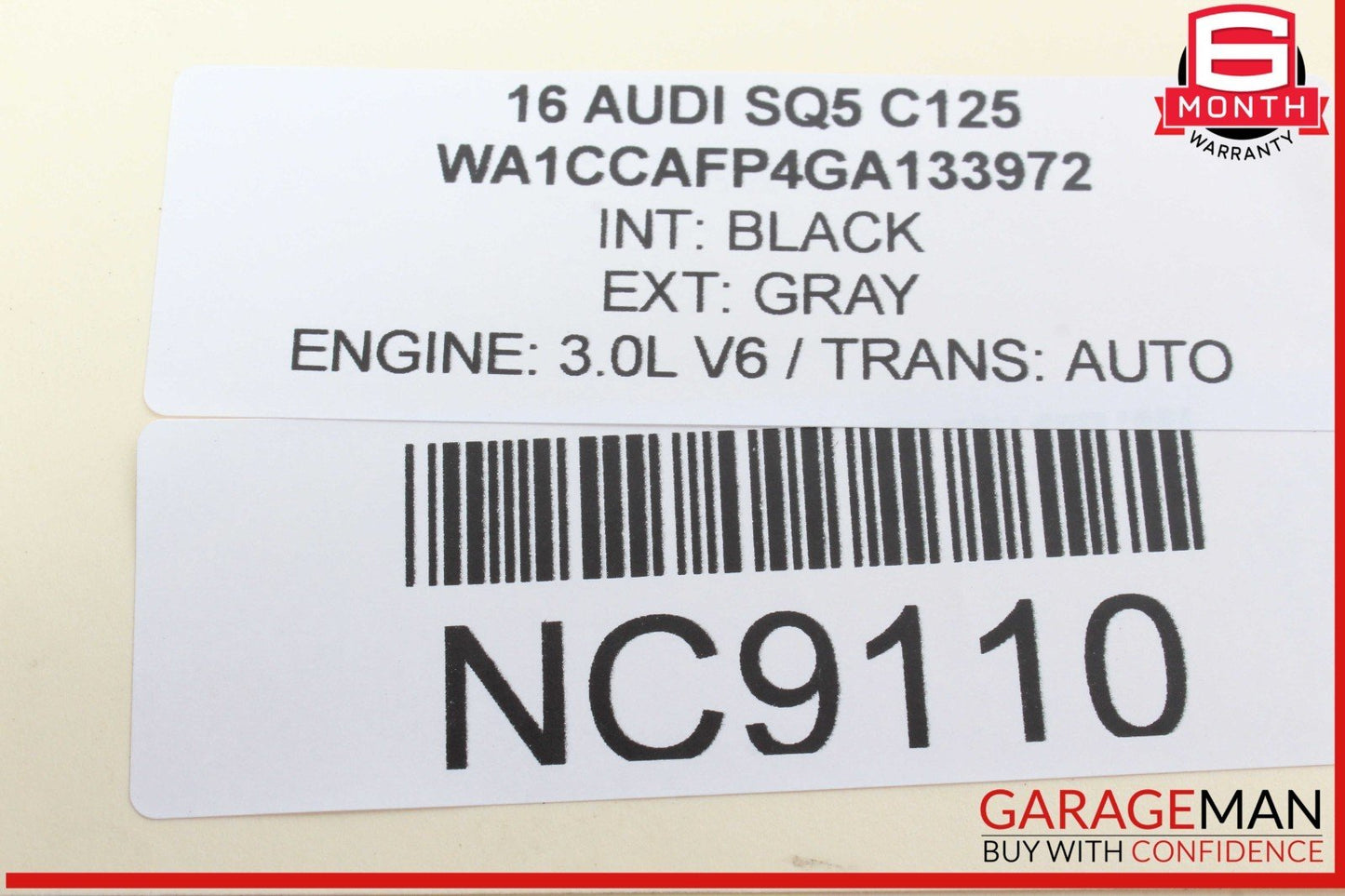 2012-2018 Audi SQ5 Body Computer Control Module Unit 4G0907410A Genuine