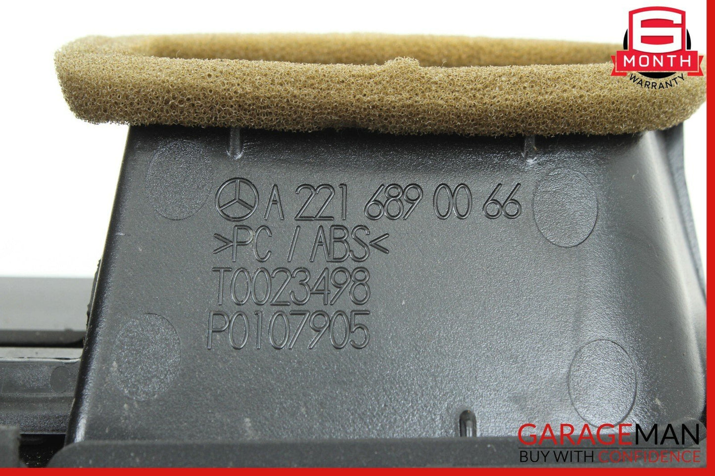 07-13 Mercedes W216 CL550 CL600 Dashboard Air Vent Trim Panel OEM