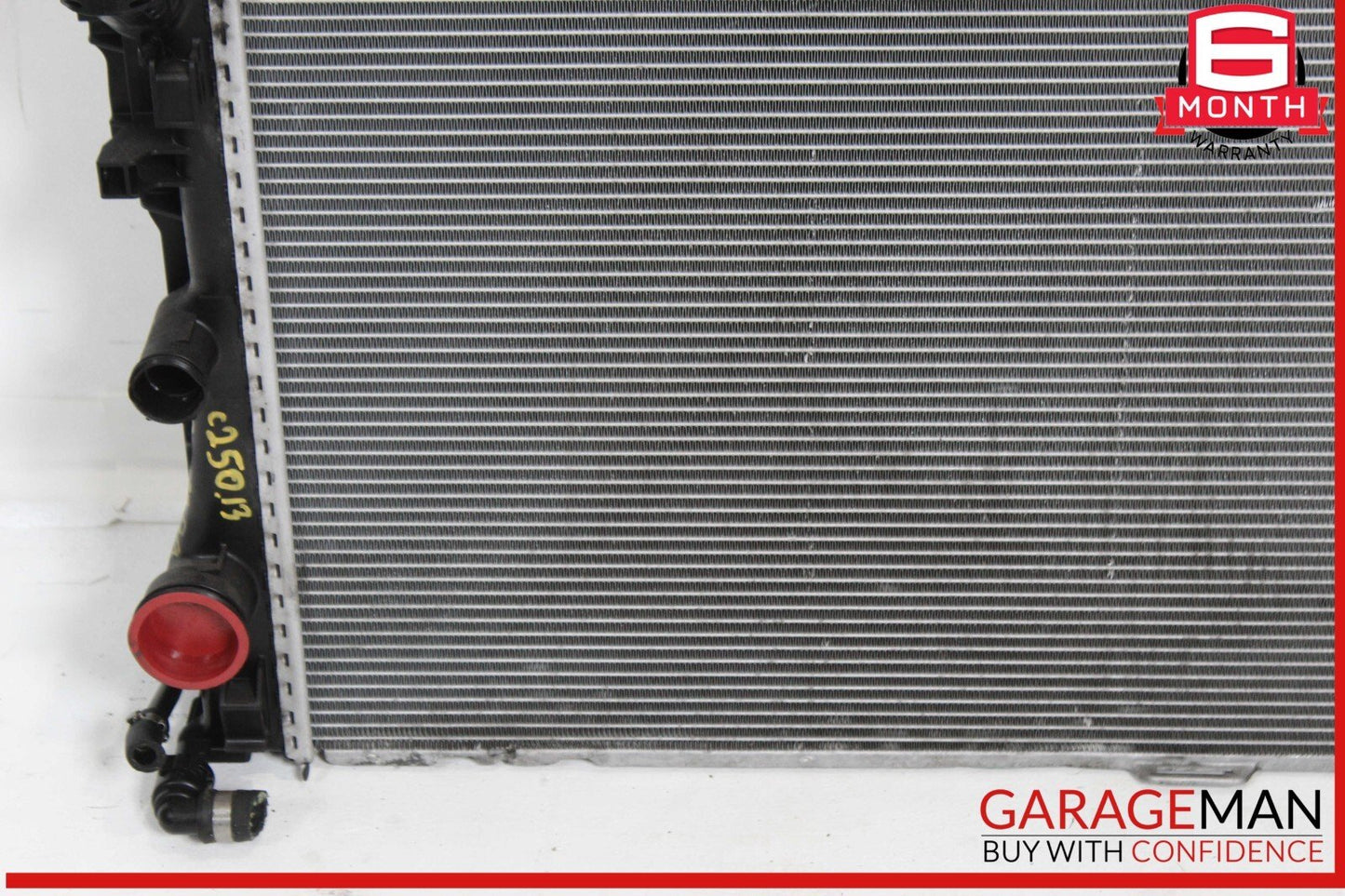 12-15 Mercedes W204 C250 M271 Engine Cooling Radiator AC Air A/C Condenser OEM