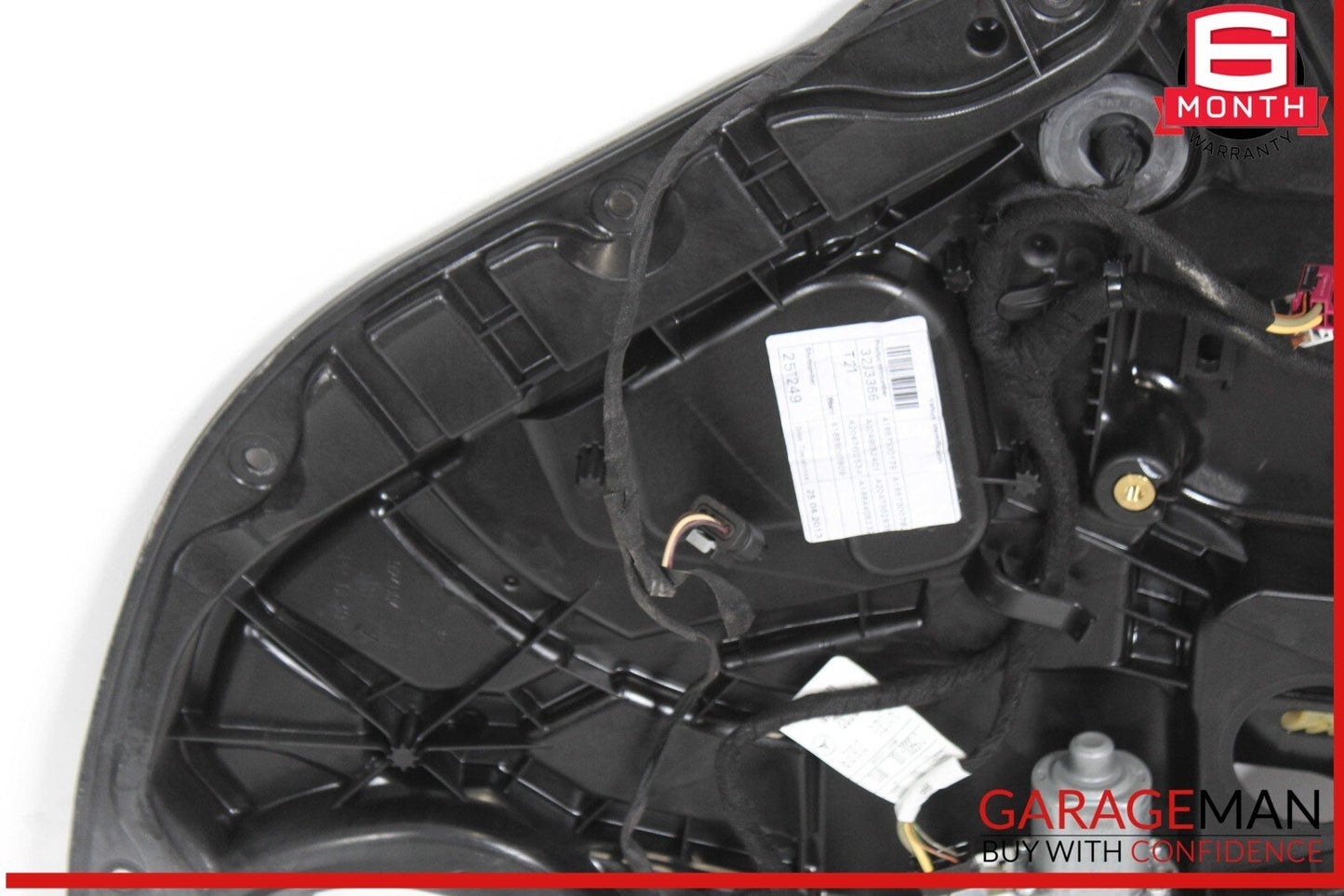 12-15 Mercedes X166 GL450 ML550 GL550 Window Regulator Panel Rear Left OEM