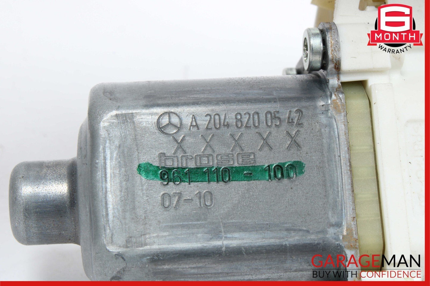 08-16 Mercedes W204 C300 GLK350 C350 Rear Right Door Window Regulator Motor Unit
