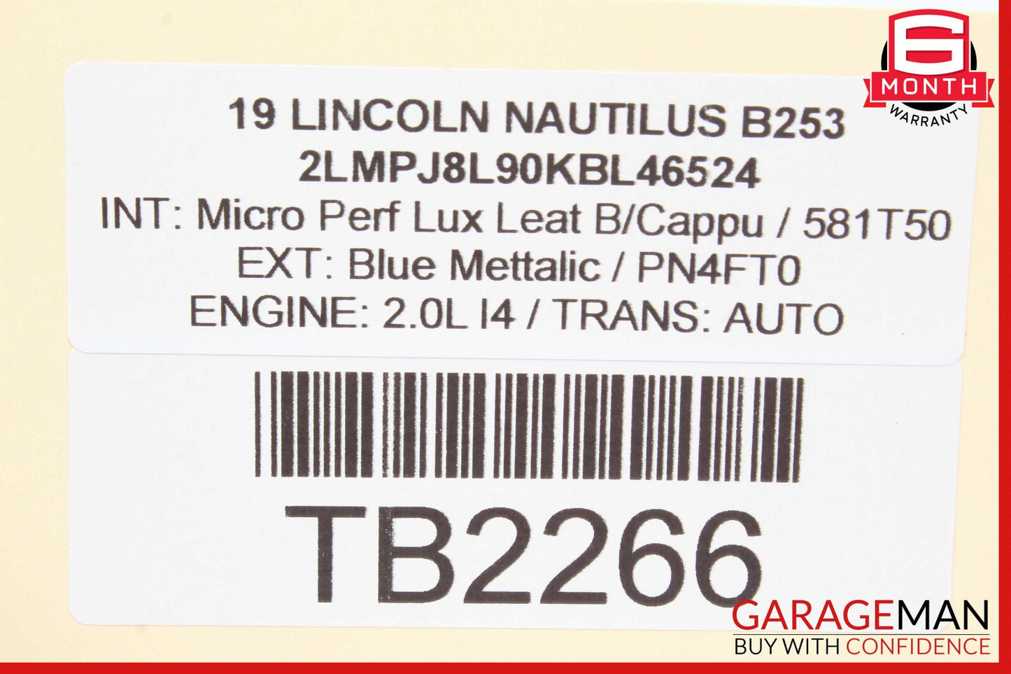 19-21 Lincoln Nautilus Telematics Media Communication Relay Module OEM