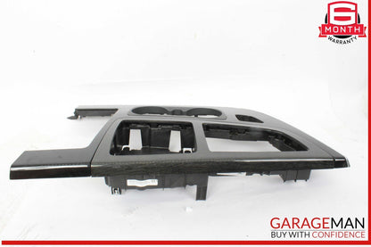 17-19 Audi Q7 Front Center Console Trim Cover Panel 4M1864241AF OEM