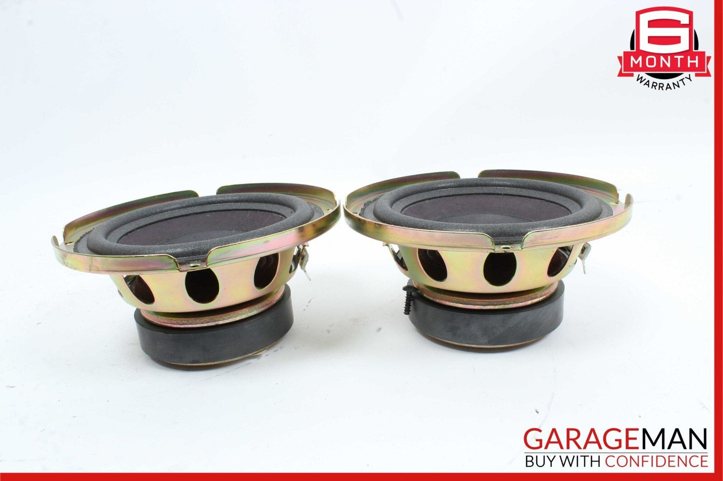 05-08 Porsche Boxster S 987 Bose Speaker Bass Box 4B9035382 Set of 2 Pc OEM