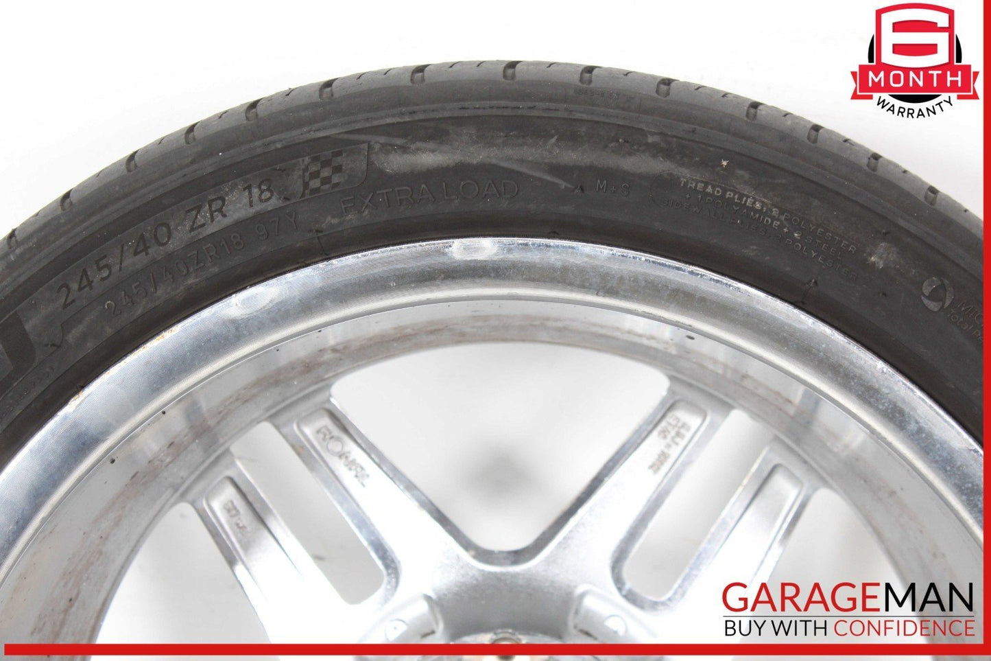 10-13 Mercedes W207 E350 E400 AMG 8.5 x 18 18'' Wheel Tire Rim Silver 2124013602