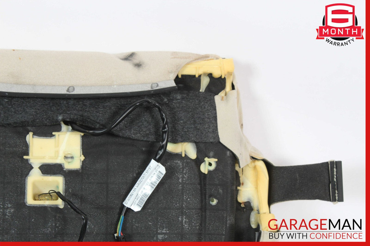 17-22 Maserati Ghibli M157 Front Right Lower Bottom Seat Cushion OEM