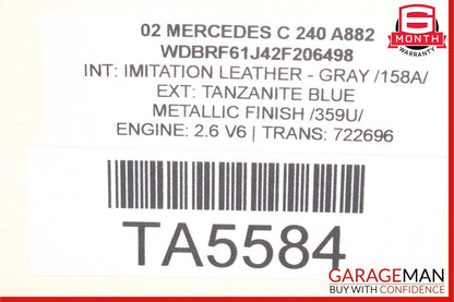 01-07 Mercedes W203 C230 C55 AMG Front Right Passenger Door Lock Latch Actuator