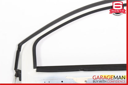 12-17 Fiat 500 Front Right Passenger Side Door Shell Panel White OEM