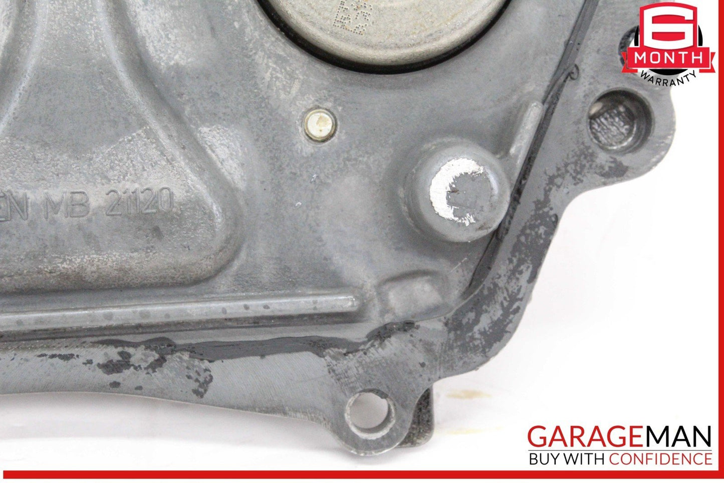 12-18 Mercedes X166 GL450 GL550 Front Right or Left Engine Timing Chain Plate