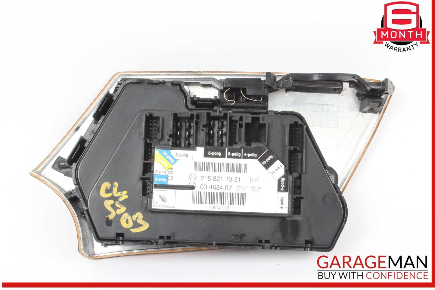 03-06 Mercedes W215 CL55 AMG Front Right Passenger Side Seat Control Switch OEM