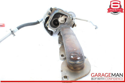 11-16 Mercedes X166 GL550 GL450 Left Turbocharger Turbo Charger Manifold OEM