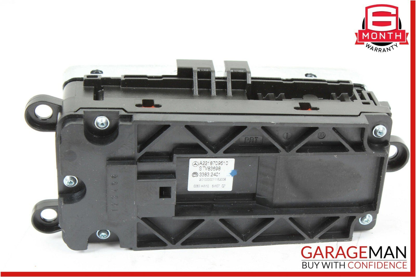 10-13 Mercedes W221 S550 Rear Side Window Switch Control Module Q7 OEM