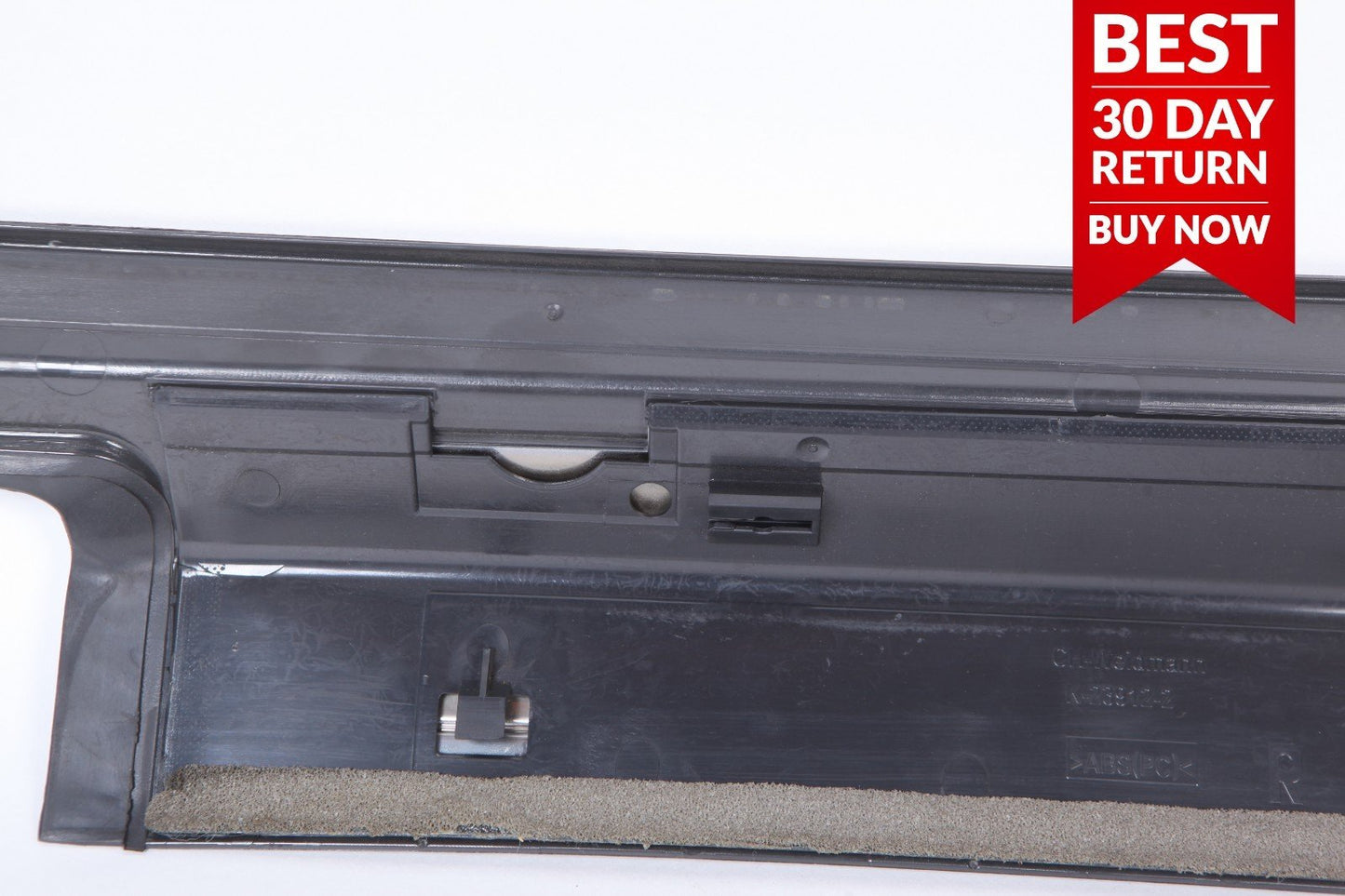 03-06 MERCEDES W220 S55 AMG FRONT RIGHT DOOR SILL SCUFF PLATE A90 OEM