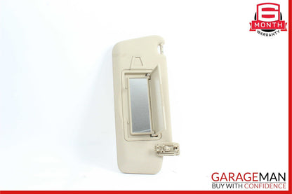 08-14 Mercedes W204 C300 C250 Front Right Side Sunvisor Sun Visor Beige