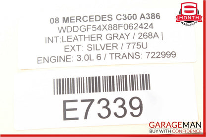 08-11 Mercedes W204 C300 Delphi Ignition Coil Spark Plug Connector Assembly