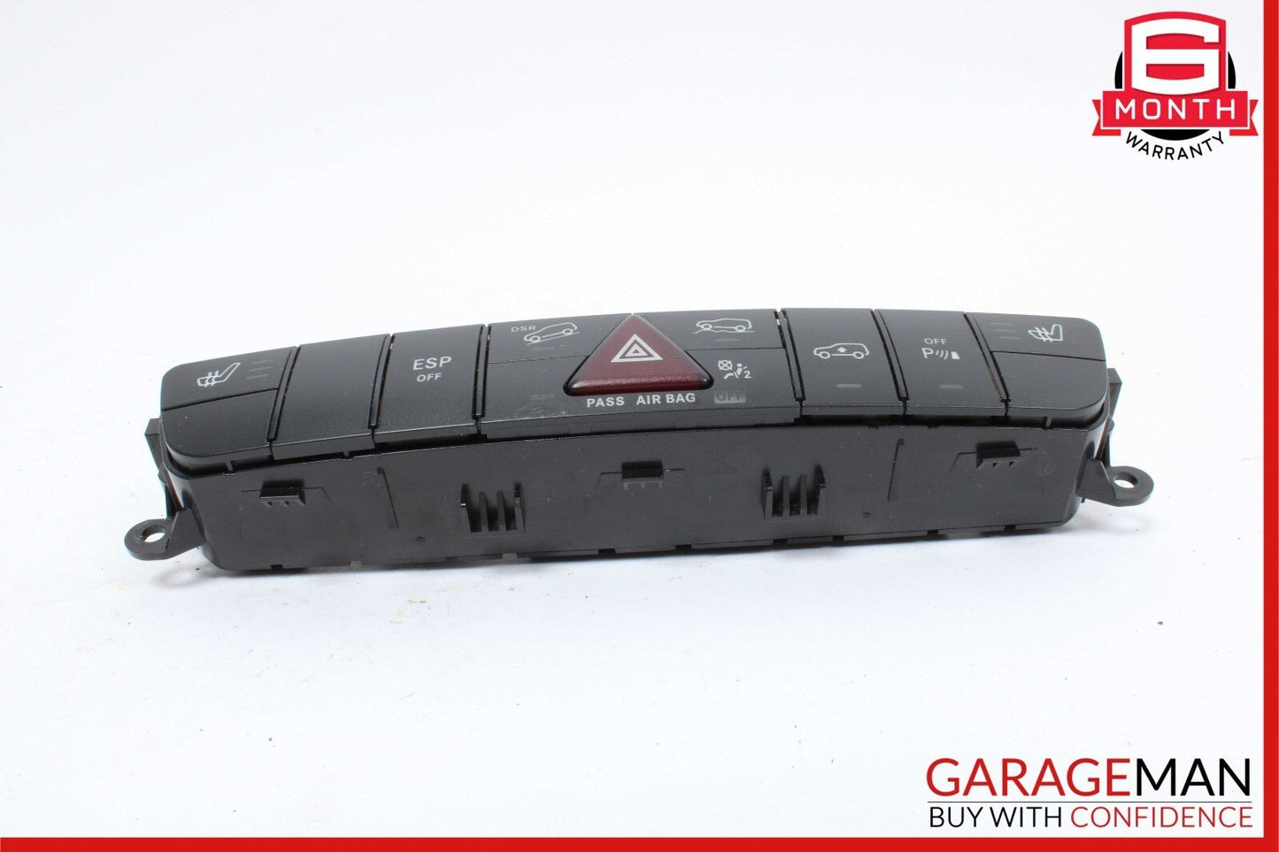 06-12 Mercedes X164 GL450 ML550 Hazard Light Switch Control Panel Module Unit