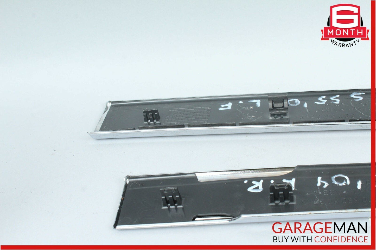 00-06 Mercedes W220 S500 S55 AMG Front & Rear Door Step Sill Sills Set of 4 Pc
