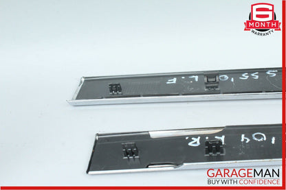 00-06 Mercedes W220 S500 S55 AMG Front & Rear Door Step Sill Sills Set of 4 Pc