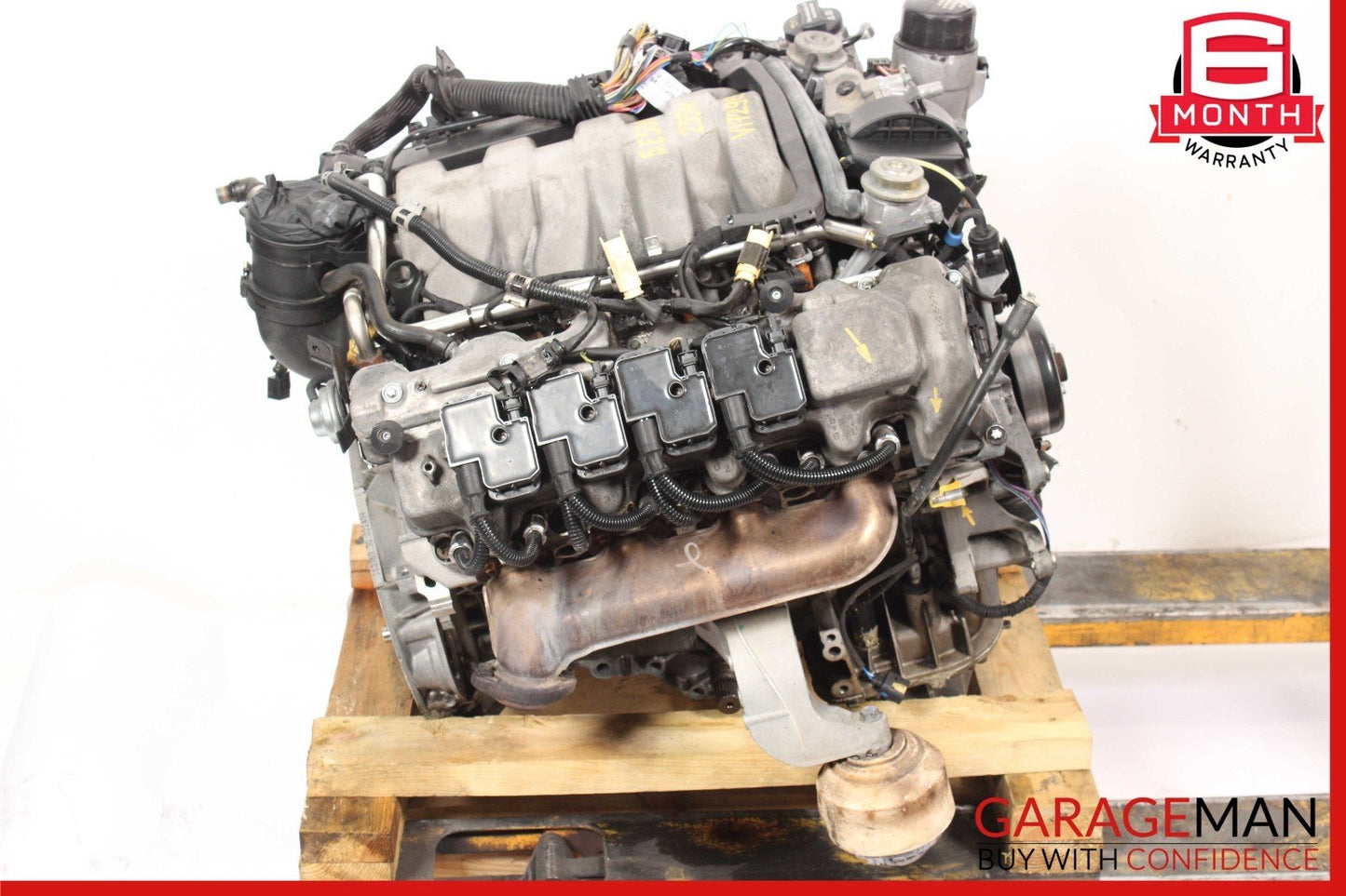 02-06 Mercedes W211 E500 5.0L V8 Complete Engine Motor Block Assy OEM 235k
