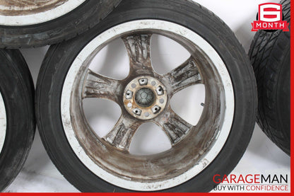 08-14 BMW X5 X6 Staggered 20" R20 10x11 Wheel Tire Rim Set of 4 Pc OEM