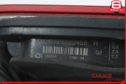 10-13 Mercedes W212 E350 E550 Rear Right Passenger Side Inner Tail Light Lamp