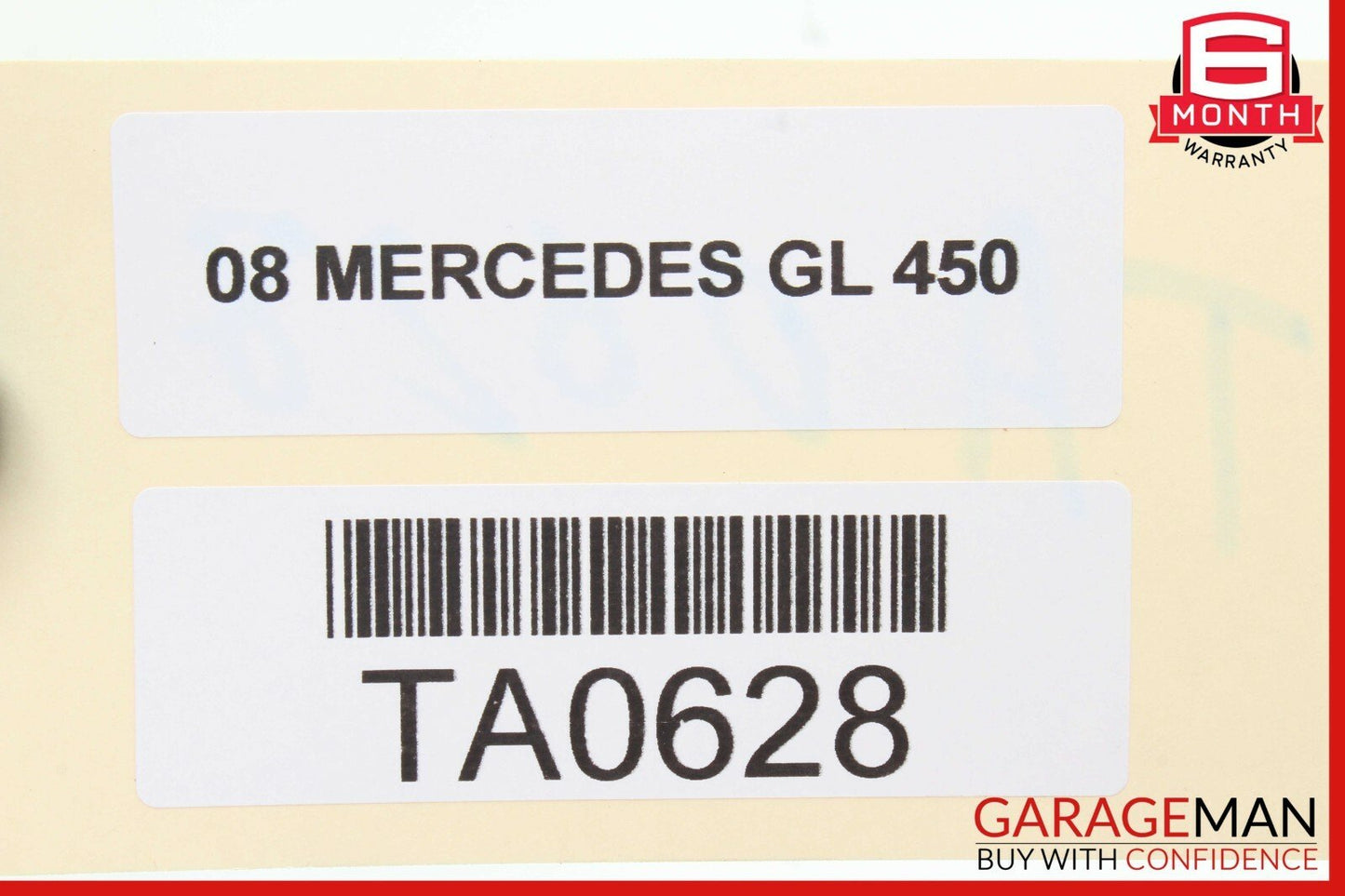 07-12 Mercedes X164 GL450 GL350 Rear Left Driver Side Roof Rail Rack Cover Cap