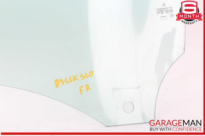 03-09 Mercedes W209 CLK350 CLK500 Front Right Side Door Window Auto Glass OEM
