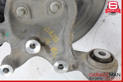 14-18 Mercedes W117 CLA45 Rear Right Spindle Knuckle Hub Bearing Rotor Disc Assy