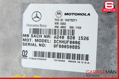 00-06 Mercedes W211 E320 OEM Voice Command Control Module OEM