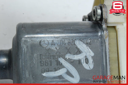 08-16 Mercedes X204 GLK350 Rear Right Door Window Regulator Motor OEM