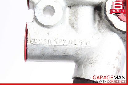00-08 Mercedes R230 SL500 S55 AMG Pressure Relief Valve ABC Hydraulic Suspension