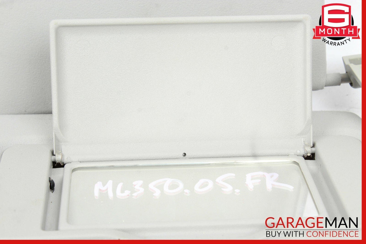 06-12 Mercedes X164 GL450 GL550 ML450 Front Right Sun Visor Sunvisor Shade Grey