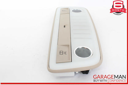 10-18 Mercedes W212 E350 Rear Overhead Dome Light Beige 2128205001 OEM