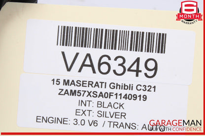 14-20 Maserati Ghibli Front Left Side Seat Adjustment Control Switch Module OEM