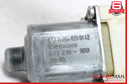 08-16 Mercedes W204 C250 E350 Front Left Door Window Regulator Motor Unit OEM