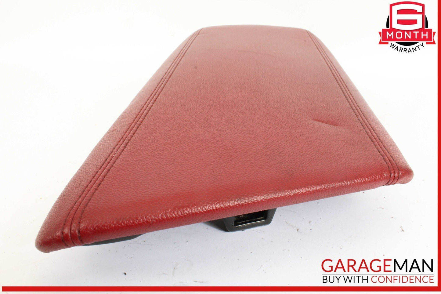 17-19 Alfa Romeo Giulia Front Center Console Arm Rest Armrest Lid Cover Red OEM