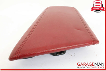 17-19 Alfa Romeo Giulia Front Center Console Arm Rest Armrest Lid Cover Red OEM