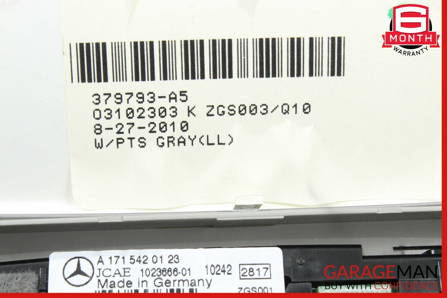 06-12 Mercedes W251 R350 Rear Dome Light Reading Map Lamp Gray OEM