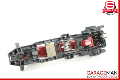 05-08 Mercedes R171 SLK350 Front Right Passenger Side Exterior Door Handle Red