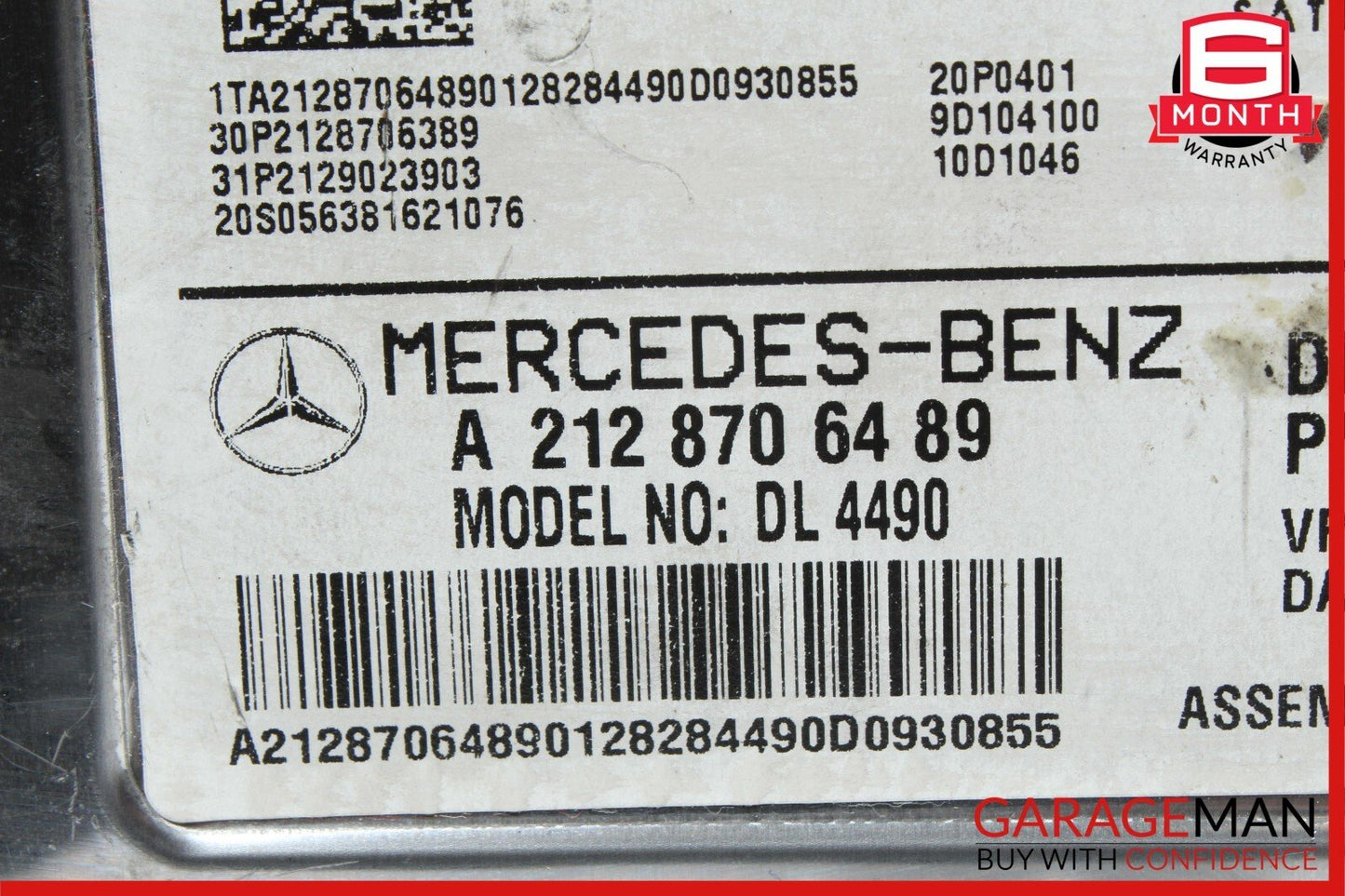 12-15 Mercedes GLK350 SLK350 E350 Sirius Satellite Radio Receiver Control Module