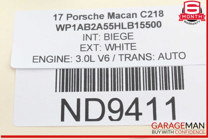 15-24 Porsche Macan 95B Front Right or Left Side Shock Strut Absorber OEM