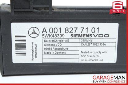 07-13 Mercedes W211 E320 Tire Pressure Monitoring System TPMS Receiver Module