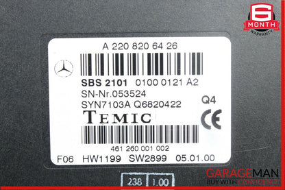 00-06 Mercedes W220 S500 Voice Language Communication Computer Control Module