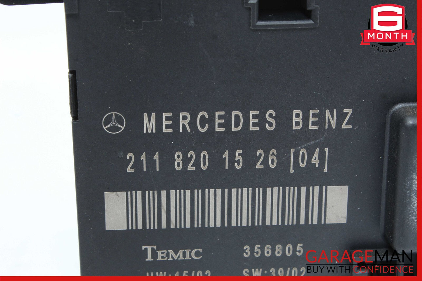 03-06 Mercedes W211 E320 E350 E500 Door Control Module Rear Left 2118201526 OEM