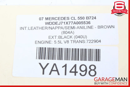 07-14 Mercedes W216 CL550 CL63 AMG Rear Left Driver Side Door Speaker Tweeter