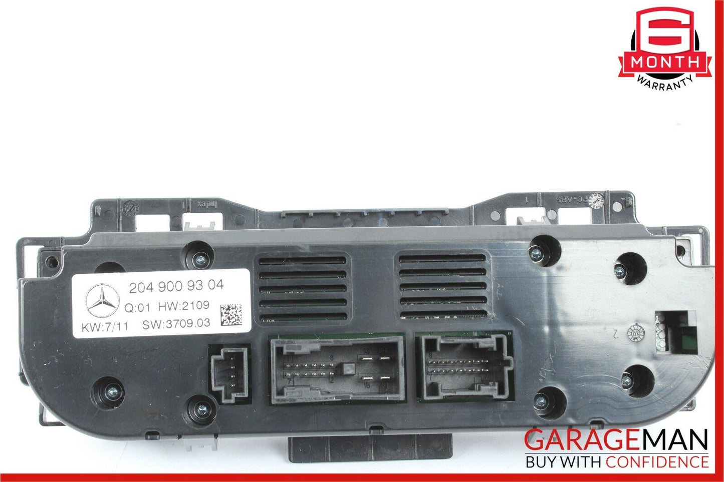 08-11 Mercedes W204 C350 AC A/C Heater Climate Temperature Switch Control Module