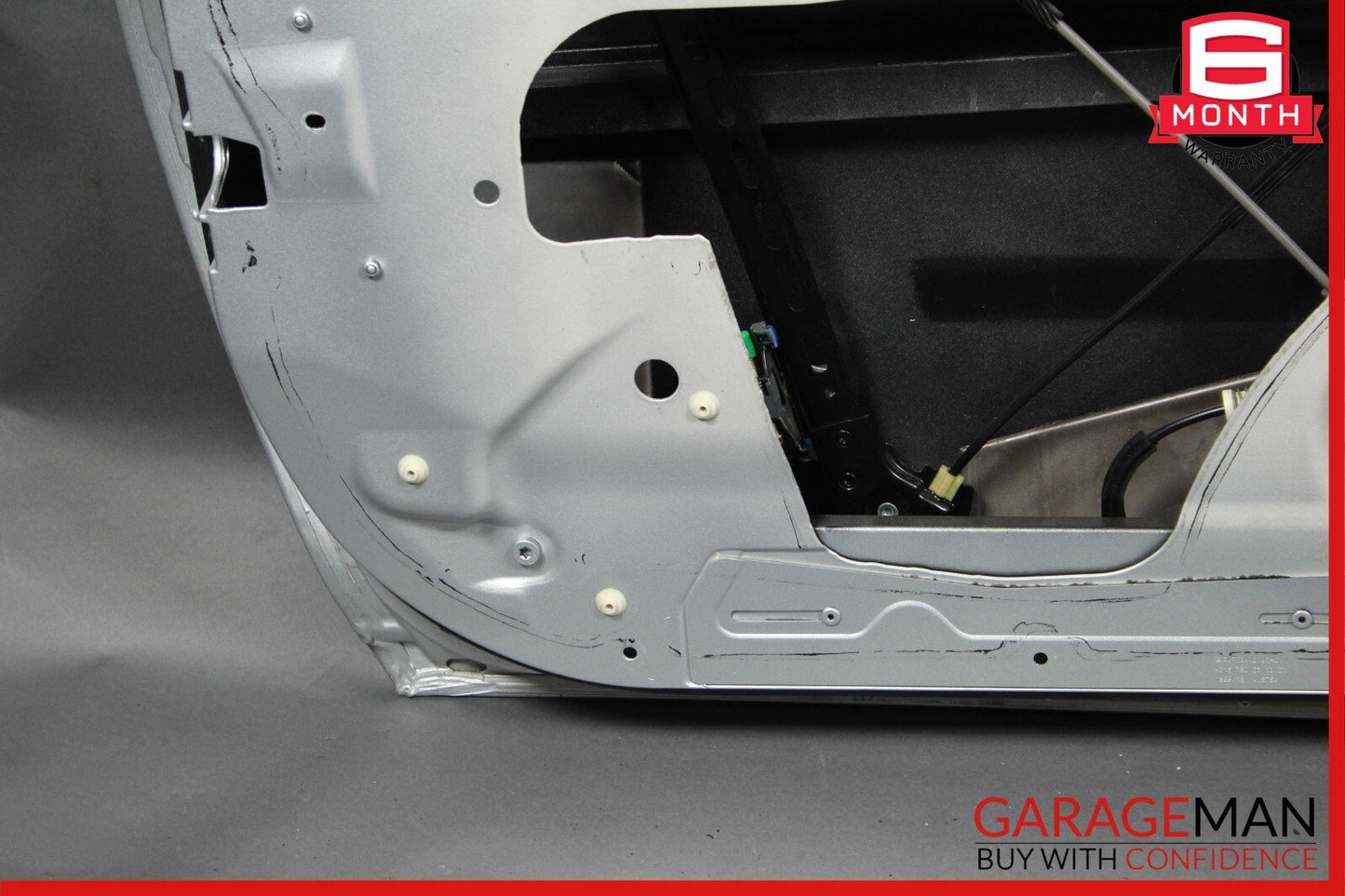 07-14 Mercedes W216 CL550 Front Left Driver Exterior Door Shell Panel Silver OEM